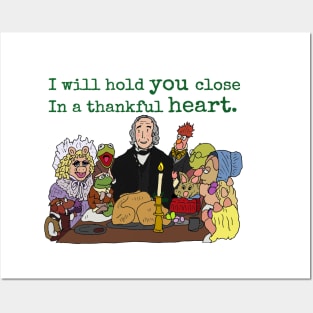 The Muppet Christmas Carol - Thankful Heart, large text Posters and Art